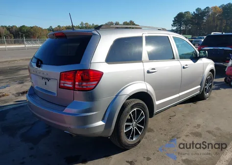 2018 Dodge Journey Se from USA, damaged, VIN 3C4PDCAB7JT474147
